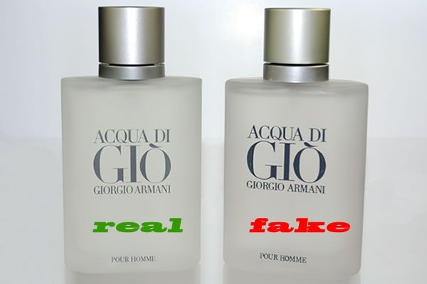 Sự khác biệt của nước hoa Acqua Di Gio nam thật giả