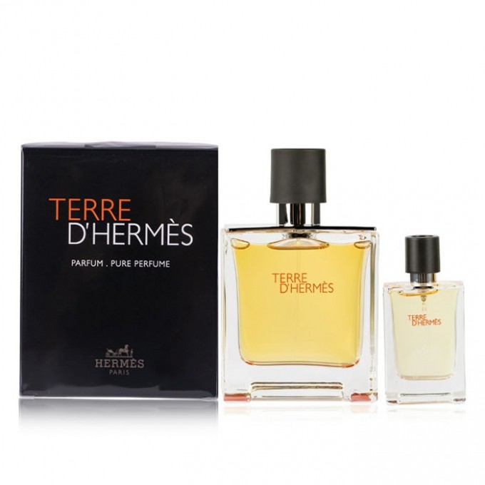 Nước hoa Hermes Terre D&#39;Hermes Parfum. Pure perfume 75ml+12.5ml Spray | Shopee Việt Nam