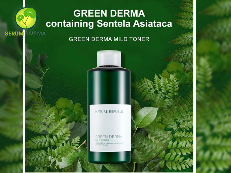 Toner NATURE REPUBLIC Green Derma Mild