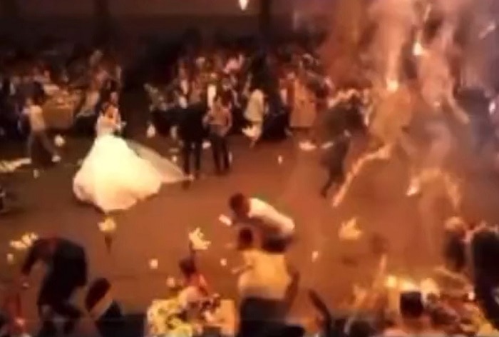 Iraq Wedding Fire Video